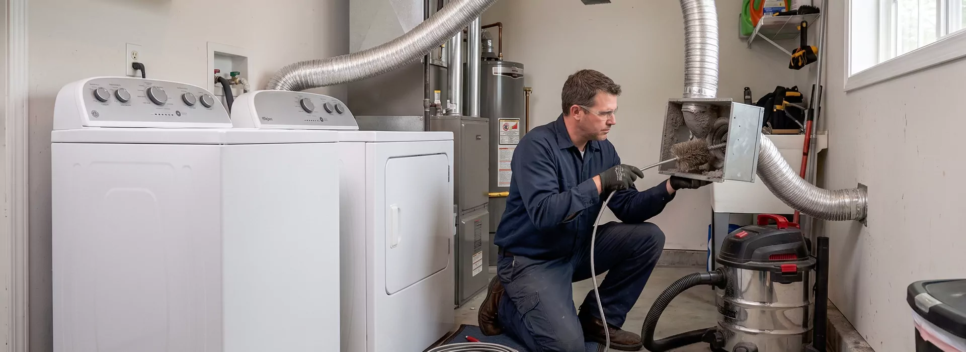 Dryer Vent Booster Fan Cleaning Pharr, TX