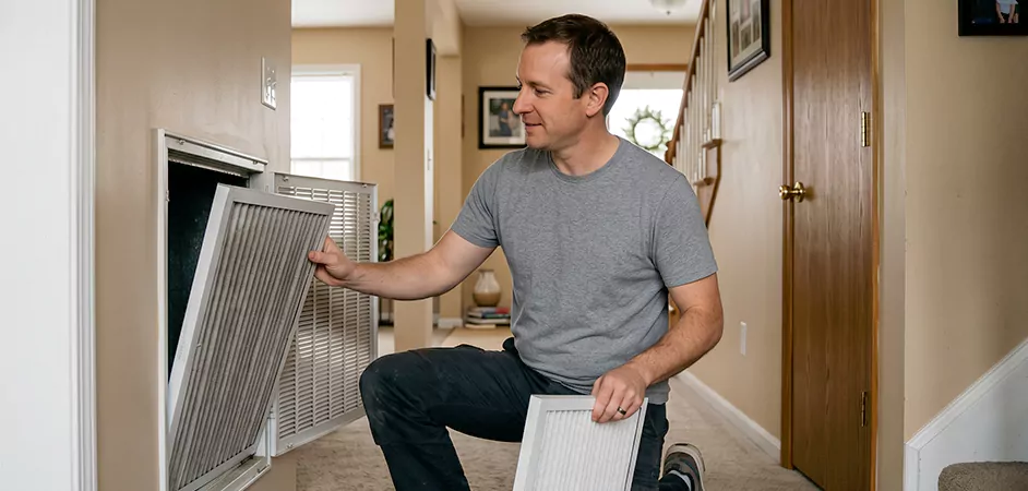 AC Air Filter Replacement in Pharr, TX