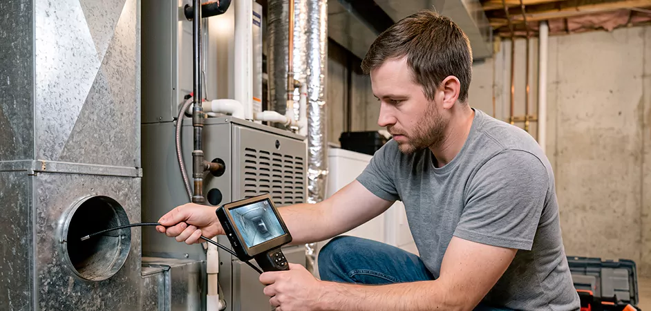 Air Duct Camera Inspection in Pharr, TX