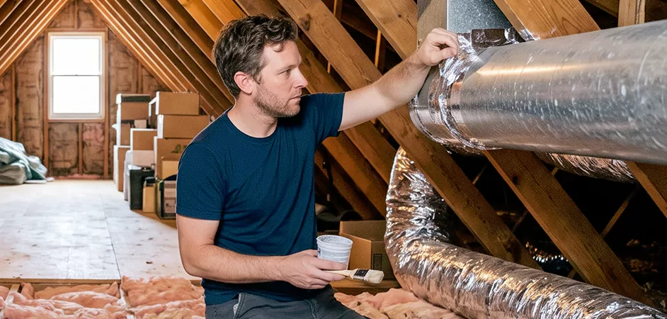 Duct Board Leak Repair in Pharr