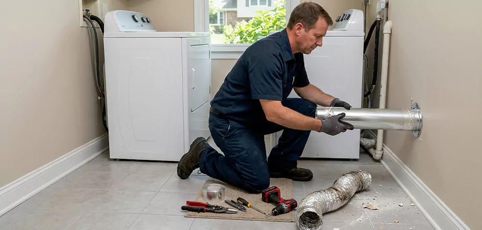 Dryer Vent Replacement in Pharr