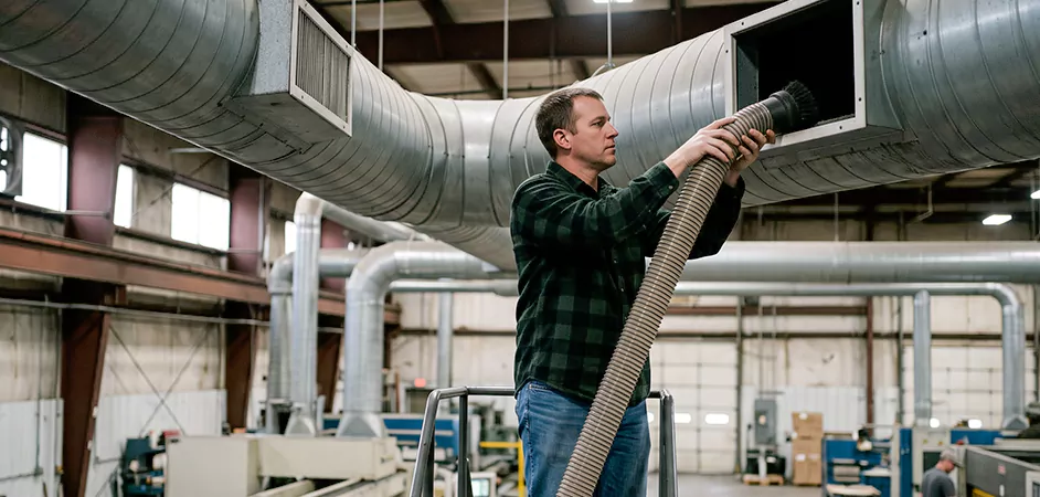 Post-Construction Duct Cleaning in Pharr