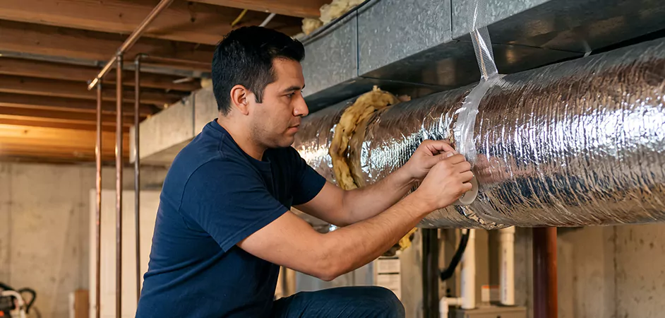 Duct Insulation Upgrade in Pharr