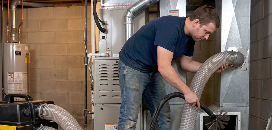 Negative Pressure Duct Cleaning for Large and Long Duct Systems in Pharr