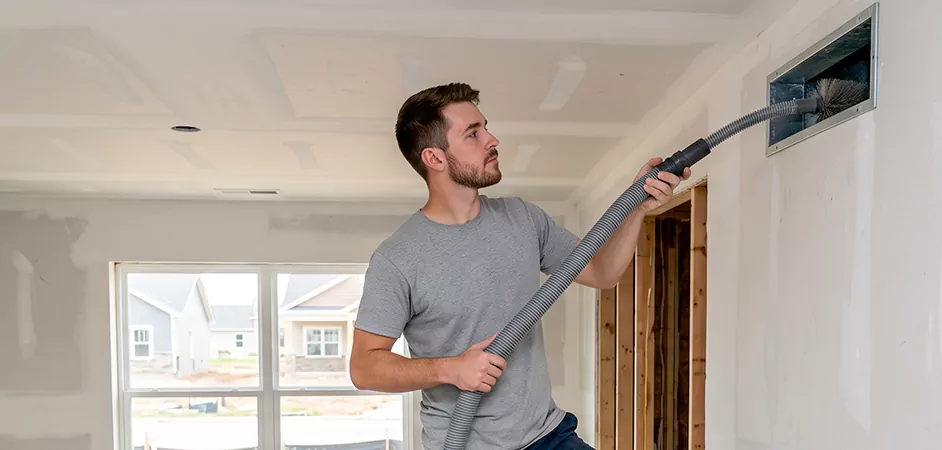 Multifamily New Construction Duct Cleaning in Pharr