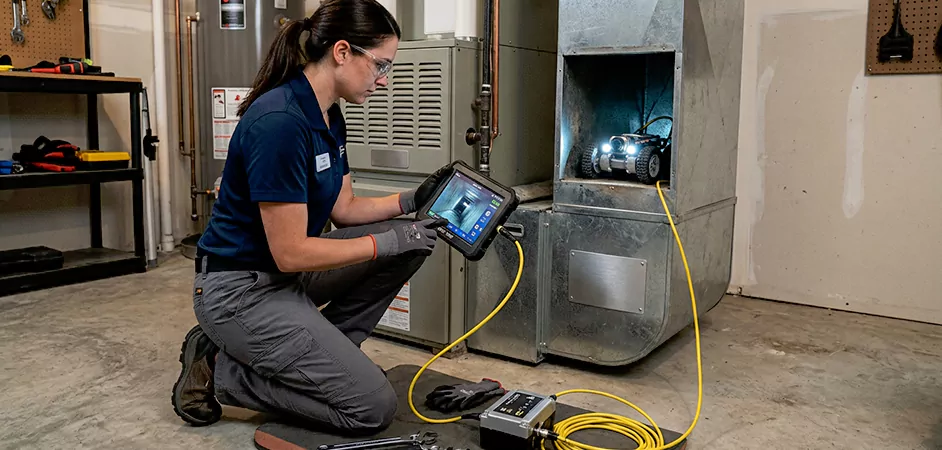 Robotic Duct Inspection in Pharr